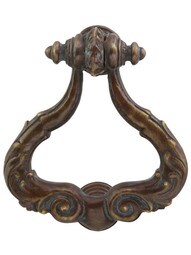 Chalice Ring Pull in Monticello Brass.